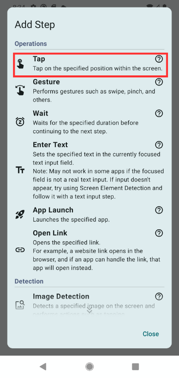Image in a image block
