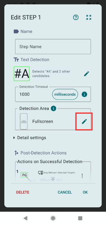 Image in a image block