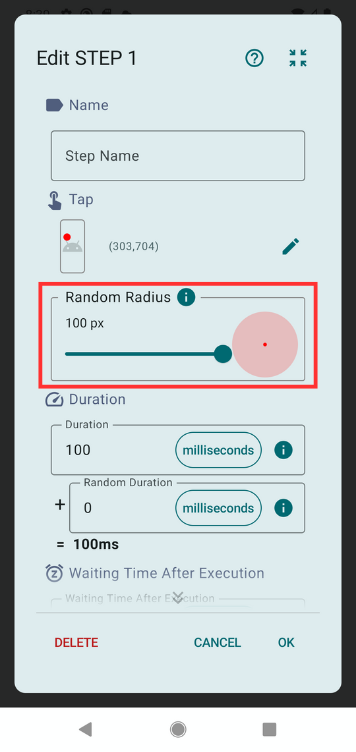 Image in a image block
