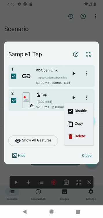 Image in a image block