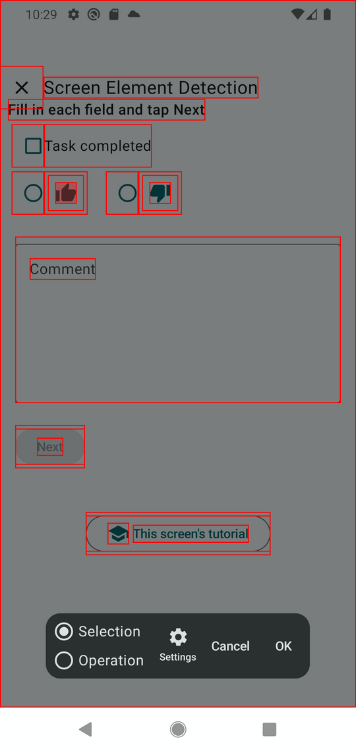 Image in a image block