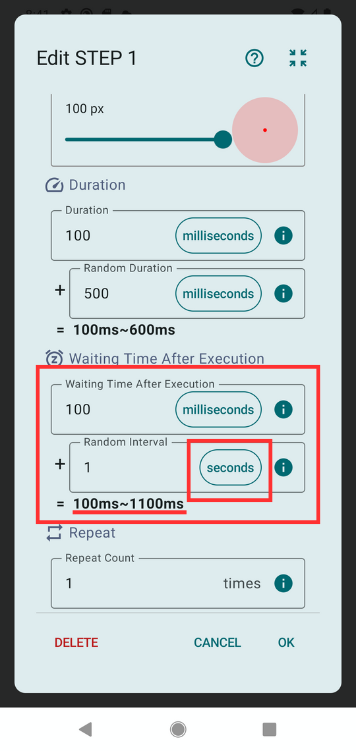 Image in a image block