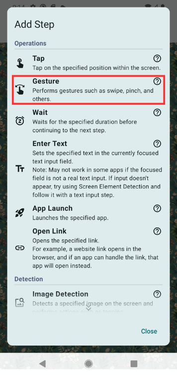 Image in a image block