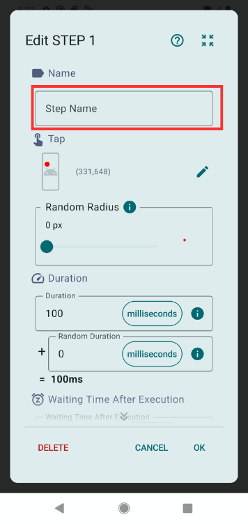 Image in a image block